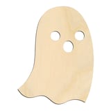 Laser-cut baltic birch silhouette of GHOST TALL