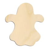 Laser-cut baltic birch silhouette of GHOST WIDE