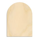 Laser-cut baltic birch silhouette of GRAVE STONE