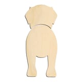 Laser-cut baltic birch silhouette of GREATER SWISS MOUNTAIN DOG