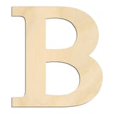 Laser-cut baltic birch silhouette of GREEK LETTER BETA