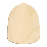 Laser-cut baltic birch silhouette of Hooded Hair Dryer