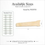Size reference chart for Hand Saw