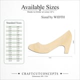 Size reference chart for High Heel Pump