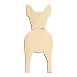 Laser-cut baltic birch silhouette of IBIZAN HOUNDS