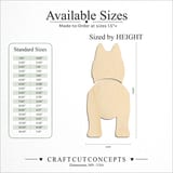 Size reference chart for ICELANDIC SHEEPDOG