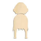 Laser-cut baltic birch silhouette of Irish Setter Dog