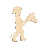 Laser-cut baltic birch silhouette