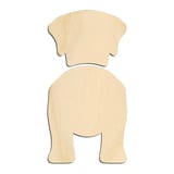 Laser-cut baltic birch silhouette of KUVASZOK