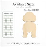 Size reference chart for LABRADOODLE