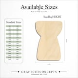 Size reference chart for Dress Silhouette