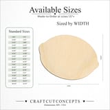 Size reference chart for Lemon
