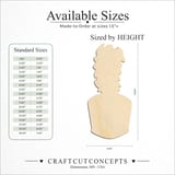Size reference chart for MARCHING SHAKO BAND HAT