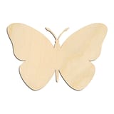 Laser-cut baltic birch silhouette of MONARCH BUTTERFLY