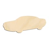 Laser-cut baltic birch silhouette of MUSCLE CAR LONG HOOD