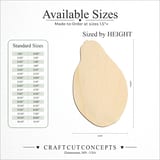 Size reference chart for PAW PAW FRUIT