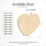 Size reference chart