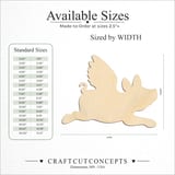 Size reference chart for FLYING PIG