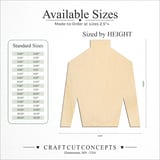 Size reference chart for POLO SHIRT