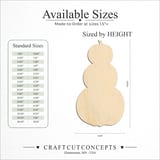 Size reference chart for Pumpkin Stack