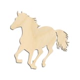 Laser-cut baltic birch silhouette