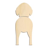 Laser-cut baltic birch silhouette of SCOTTISH DEERHOUND
