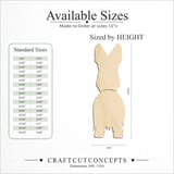 Size reference chart for SCOTTISH TERRIER TWO PIECE BACK VIEW