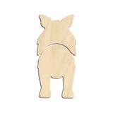 Laser-cut baltic birch silhouette of SHETLAND SHEEPDOG