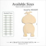 Size reference chart for SHIH TZU TWO PIECE BACK VIEW