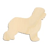 Laser-cut baltic birch silhouette of SHOW OLD ENGLISH SHEEPDOG