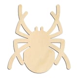 Laser-cut baltic birch silhouette of Spider