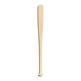 Laser-cut baltic birch silhouette of SPORTS BASEBALL BAT