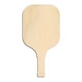 Laser-cut baltic birch silhouette of SPORTS SOLID PICKLEBALL PADDLE