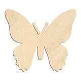 Laser-cut baltic birch silhouette of SWALLOWTAIL BUTTERFLY SILHOUETTE