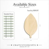 Size reference chart