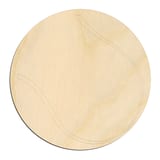 Laser-cut baltic birch silhouette of TENNIS BALL