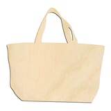Laser-cut baltic birch silhouette of TOTE BAG
