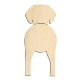 Laser-cut baltic birch silhouette of Treeing Walker Coonhound