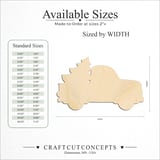 Size reference chart for TRUCK WITH TREE