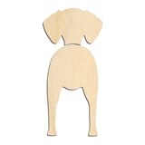 Laser-cut baltic birch silhouette of VIZSLA