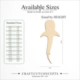 Size reference chart for Whale Shark Top View