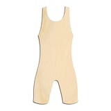 Laser-cut baltic birch silhouette of Wrestling Singlet