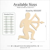 Size reference chart for ZODIAC SAGITTARIUS