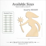 Size reference chart for ZODIAC VIRGO