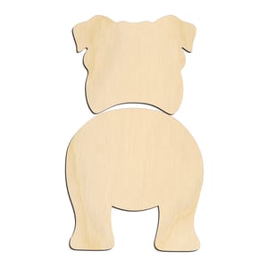 English Bulldog Head & Body Set