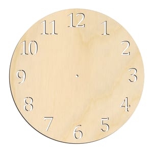 Clock Face with Numbers