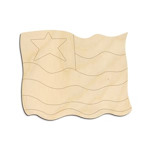 Engraved US Flag