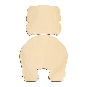 Dandie Dinmont Terrier Head & Body Set