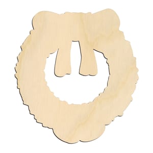 Engraved Christmas Wreath