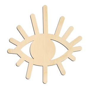 Evil Eye Symbol with Rays